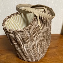 未使用　かごバッグ
の画像