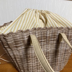 未使用　かごバッグ
の画像