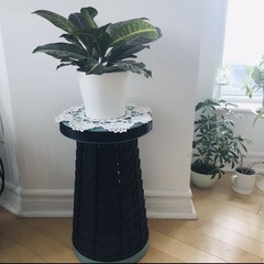 訳あり半額！超コンパクト収納 多機能伸縮チェアースツール 折畳み椅子 アウトドア 屋内 小物置き キャンプ 釣り 花火大会 海水浴 イベントの画像