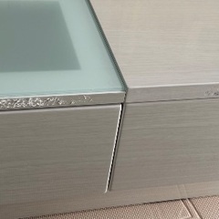 テーブル　収納　ガラスの画像