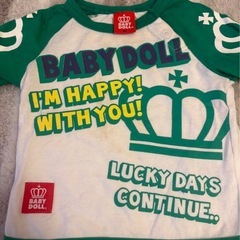 ベビードール子供服80の画像