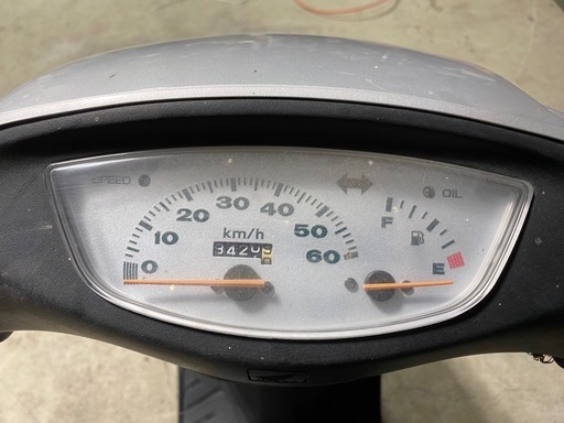 早めに取りに来れる方！ホンダ ディオ af34 実働 書鍵あり 原付 50cc 埼玉県 おまけ付