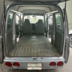 総額15.0万円★車内広々フラット軽箱バン★Tベル交換歴あり★4WD★5MT★平成18年式 三菱ミニキャブバン4WD CD ハイルーフ(U62V)車検令和9年11月シルバーの画像