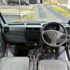 総額15.0万円★車内広々フラット軽箱バン★Tベル交換歴あり★4WD★5MT★平成18年式 三菱ミニキャブバン4WD CD ハイルーフ(U62V)車検令和9年11月シルバーの画像