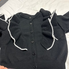 厚手のカーディガンの画像