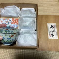 蓋付き湯呑み5セットの画像