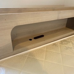 マット付きベッドの画像