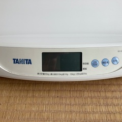 TANITA 赤ちゃん用の体重計の画像