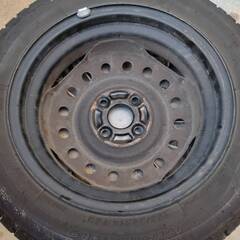 日本製・タイヤ・ブリヂストン/BRIDGESTONE・iCEPARYNER2 スタッドレスタイヤ・155/65R14　　２本の画像