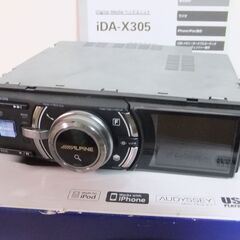 ☆ALPINE　アルパイン　デジタルメディアレシーバー　ｉＤＡ－Ｘ３０５（現状渡し）☆の画像