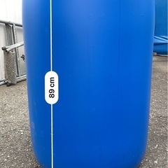 中古200Ｌ青ポリドラムの画像