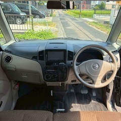 総額16.5万円★ナビTV★Bカメラ★スマキー★Pスタート★ETC★平成23年式 日産ルークス E(ML21S)9.0万キロ 車検令和9年11月 ブラックの画像