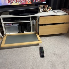 11月22日取りに来てくれる方　テレビ台の画像