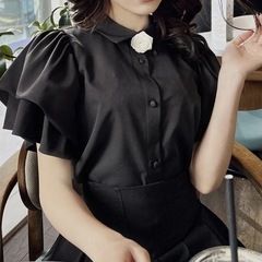 Rady 【美品】フラワーブローチ パフスリーブ トップス の画像