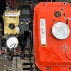 オリンピア　自走式動噴　リモコン　9.5馬力　エンジンセット動噴 RN3 G550 動力噴霧機  散布 除草 潅水 動噴　動力噴霧機　防除 高圧洗浄　宮崎　簡易始動動画ありの画像