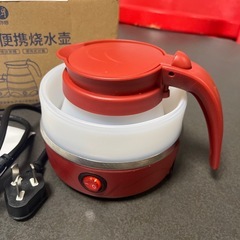 新品◆折りたたみ電気ケトルの画像
