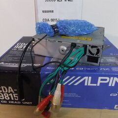 ☆ALPINE　アルパイン　ＣＤデッキ　ＣＤＡ－９８１５Ｊ　上位モデル！（現状渡し）☆の画像