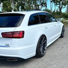 車検R8.8 audi A6 2.0TFSクワトロ 後期 4G C7.5 車高調の画像