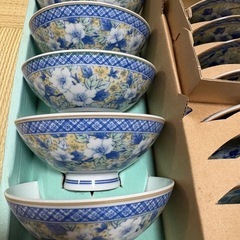 蓋付き茶碗10セットの画像