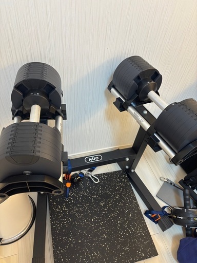 【直接お取引限定！】可変式ダンベル＋スタンド＋ジムマットのセット！