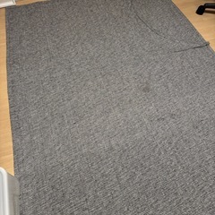 IKEA ラグ TIPHEDE 155×220cm ブラックの画像