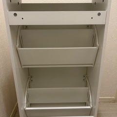 IKEA 靴箱(白)の画像