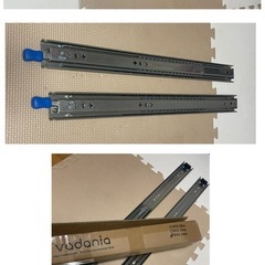  新品　3段引き出しスライドレール　ロック付きの画像