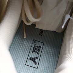 新品 24cm レディース スニーカー ホワイト シューズ 靴 カジュアル 識別番号:(927-Z)の画像