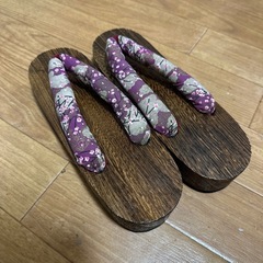 【浴衣3点セット】浴衣・作り帯・下駄の画像