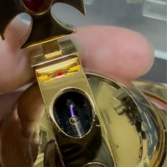 ヴィヴィアン ウエストウッド　ゴールドオーブライターの画像