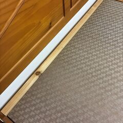 カントリー風ベッド枠の画像