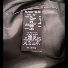 ナノユニバース　ショート丈ダッフルコートの画像