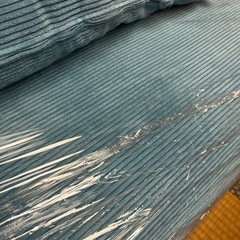 未使用ファブリック　ソファーの画像