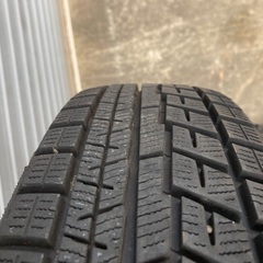 No.148 スタットレスタイヤ155/80R13 4H PCD100 アルミホイール付4本セットの画像