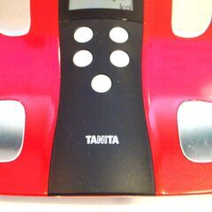 タニタ　体組成計　レッド　BC-J03RD 2022年製の画像