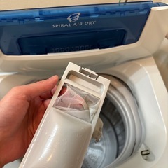 ハイアール全自動電気洗濯機　品番JW-K42Mの画像