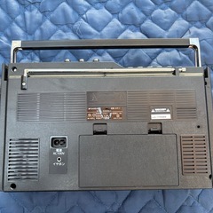 ★【SANSUI ラジカセ シルバー） SCR-3】★未使用保管品★美品★の画像