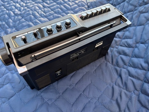 ⭐️【SANSUI ラジカセ シルバー） SCR-3】⭐️未使用保管品⭐️美品⭐️ 