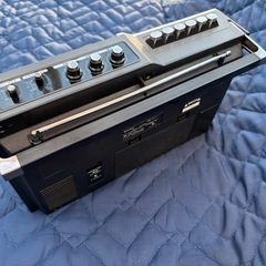 ★【SANSUI ラジカセ シルバー） SCR-3】★未使用保管品★美品★の画像