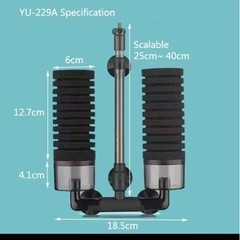 バイオスポンジフィルターの画像