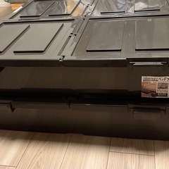 ベッド下収納ボックス(4箱)の画像