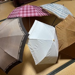 折りたたみ傘 5本セットの画像