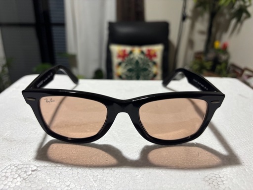 キムタクサイン入り　レイバン　ウェイファラー