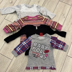 80【女の子17点】まとめ売り② アウター　トップス　パンツ　スカッツ　レギンスの画像