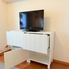 【11/6限定】棚4つ テレビ台 IKEA BESTA ベストーの画像