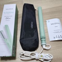 引取り希望　超美品　サロニア　ストレートヘアアイロン　使用回数２回の画像