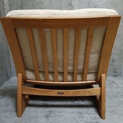 カリモク 木組 ベントウッドソファ プライウッド アームレスソファー レトロ　の画像