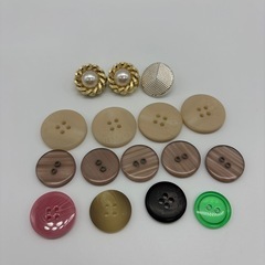 ボタン　まとめ売りの画像