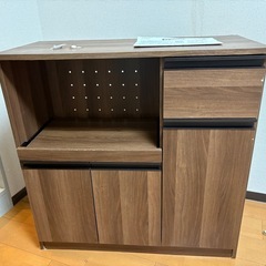 【お譲りいたします！】ＹＭWORLD  食器棚・レンジ台【再募集】の画像