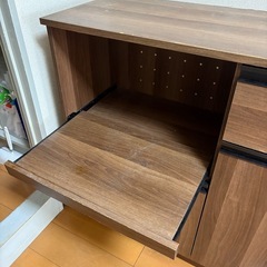 【お譲りいたします！】ＹＭWORLD  食器棚・レンジ台【再募集】の画像